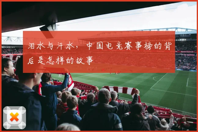 泪水与汗水，中国电竞赛事榜的背后是怎样的故事
